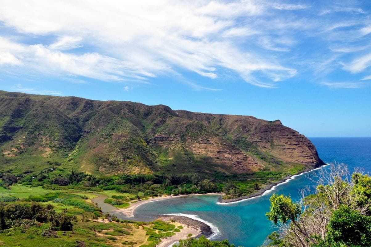 Molokai from the Air