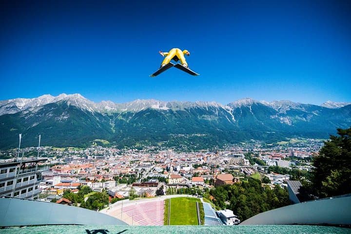 Bergisel Ski Jump Arena Entrance Ticket — Innsbruck Panorama & Ski Jump History photo 2