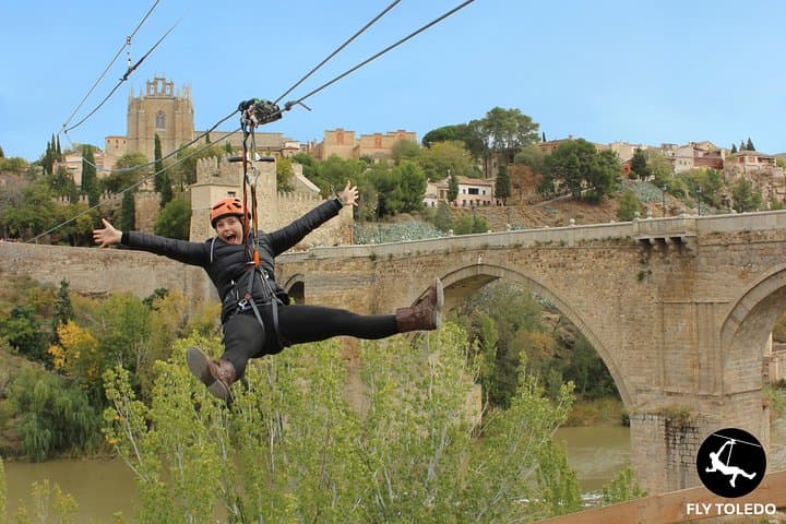 Toledo Day Trip from Madrid: Historic Walking Tour & Tagus Zipline