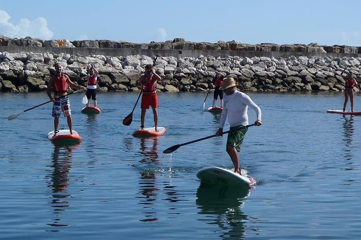 Stand Up Paddle on the Lisbon Coast — Oeiras SUP Lesson & Sea Paddle photo 4