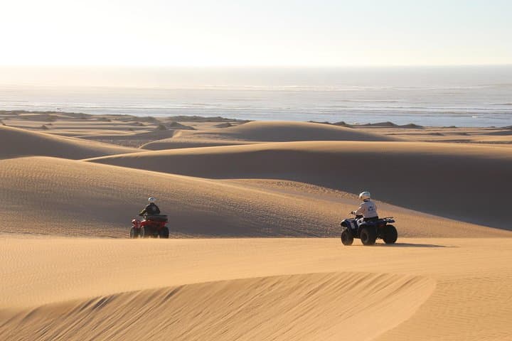 Quad Biking the Cap Sim Dunes and Coastal Forest near Essaouira