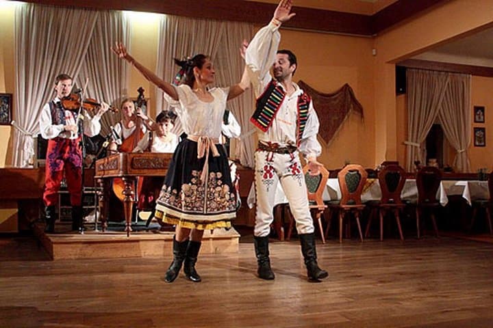 Prague New Year’s Eve Folklore Dinner: Traditional Czech Music, Wine & Fireworks