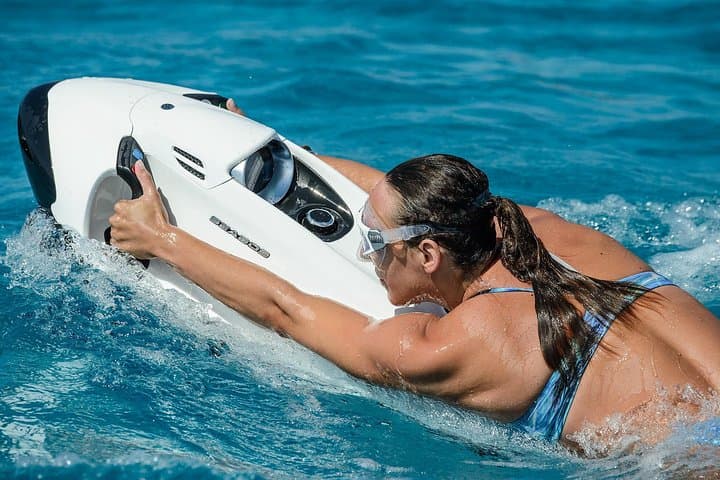 SeaBob Rental Split — Underwater Scooting & Snorkel Adventure