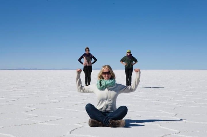Full-Day Uyuni Salt Flats Tour — Isla Incahuasi, Salt Hotel & Sunset