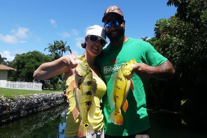Peacock Bass Fishing Near Palm Beach — Guided Charters on Lake Osborne photo 1