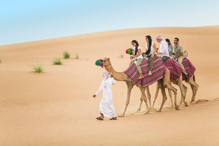 Morning Dubai Desert Safari: Dune Bashing, Sandboarding & Camel Riding photo 2