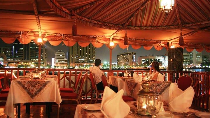 Dubai Canal Dinner Cruise: Dhow Buffet Cruise with Hotel Pickup photo 3