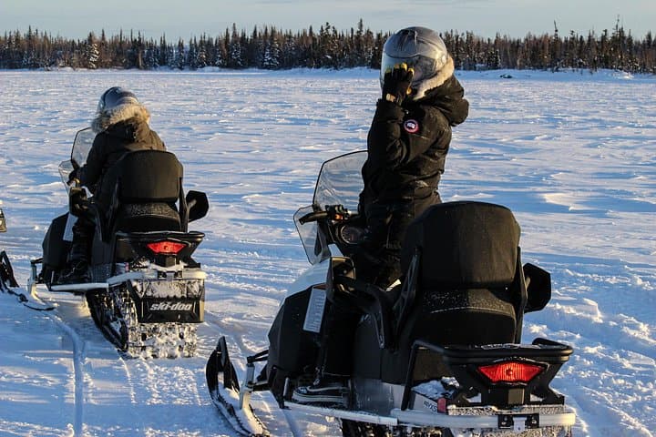 Snowmobile Adventure from Yellowknife: Explore Frozen Lakes and Northern Wilderness photo 2