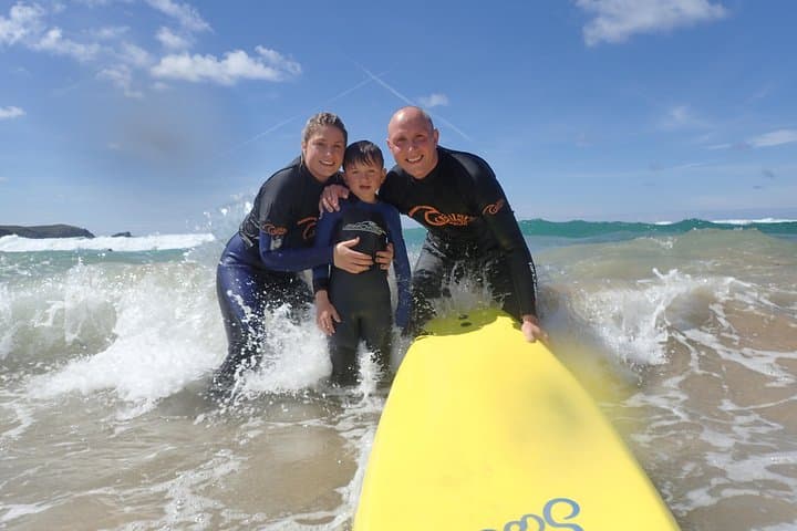 Family Surfing Lessons in Newquay: Private 2-Hour Beginner Session photo 4
