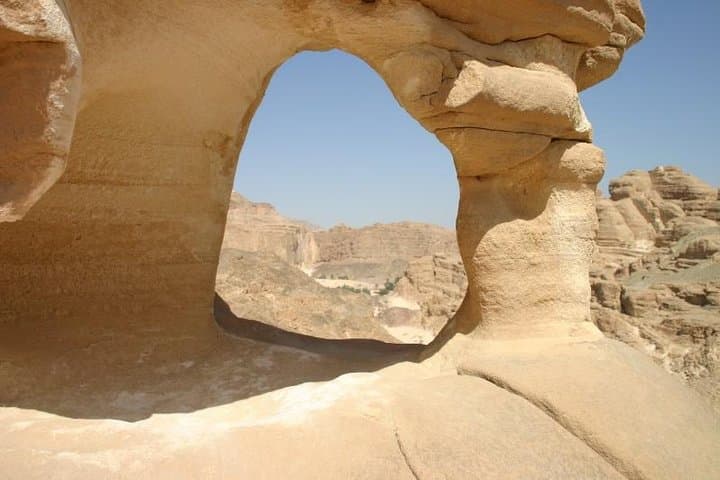 White Canyon Camel Safari from Dahab: Explore Sinai's Limestone Gorge and Ain Khudra Oasis