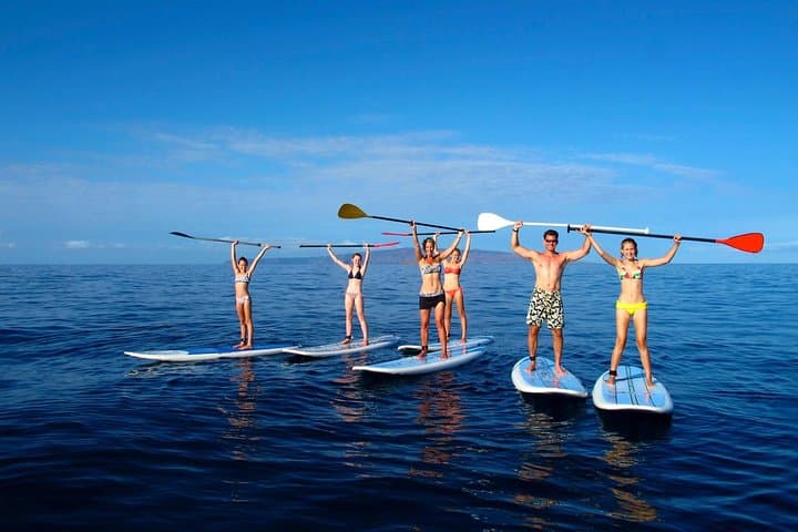 Beginner Paddleboarding in Turtle Town — Private SUP Lesson at Makena Landing, Maui