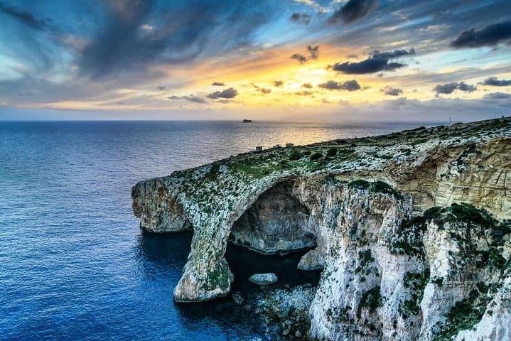 Blue Grotto & Marsaxlokk Sunday Market — Malta Coastal Boat and Market Tour