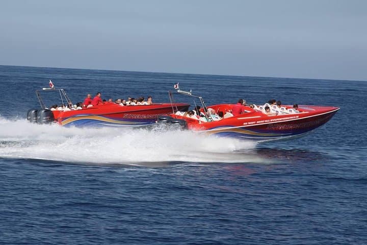 High-Speed Powerboat to Comino's Blue Lagoon: Swim, Snorkel & Cave Tour photo 1