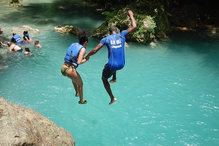 Blue Hole, Secret Falls & Dunn's River Falls Combo — Runaway Bay Day Adventure photo 2