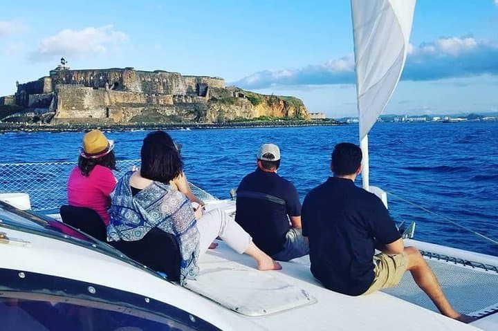 San Juan Bay Day Sail: 90-Minute Catamaran Cruise with Drinks