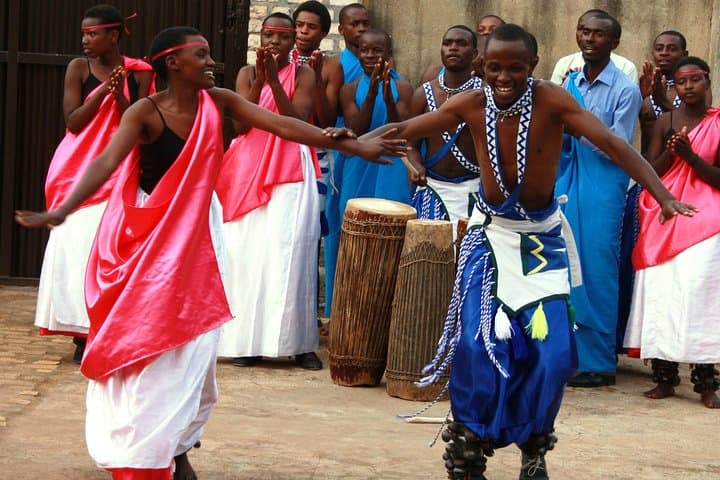 Traditional Rwandan Drumming and Dancing Class in Kigali