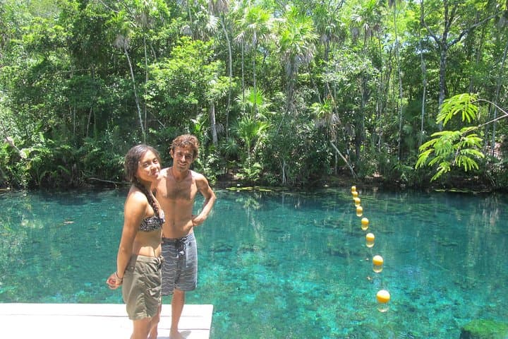 Tankah Park Five Cenotes Adventure Tour from Tulum — Snorkel, Zipline & Cliff Jump photo 2