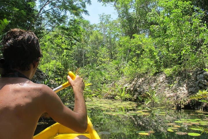 Tankah Park Five Cenotes Adventure Tour from Tulum — Snorkel, Zipline & Cliff Jump photo 3