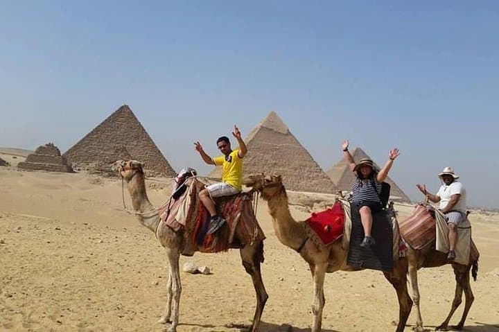 Sunset Camel Ride at the Pyramids and Giza Sound and Light Show