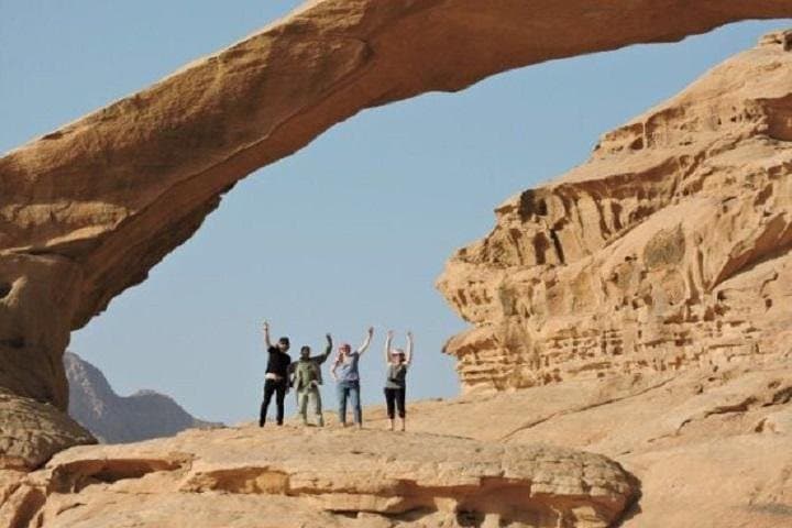 Wadi Rum from Aqaba: 4x4 Desert Jeep Safari and Bedouin Lunch photo 4