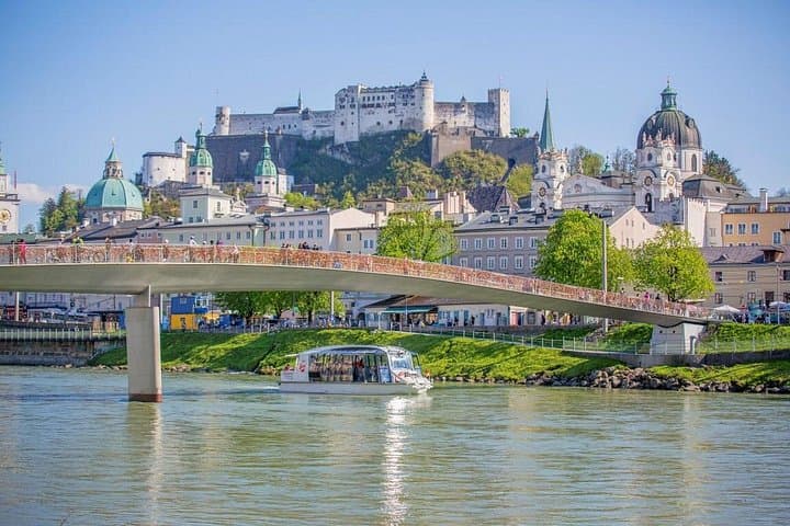 Salzburg Panorama Cruise on the Salzach River: 40-Minute Scenic Boat Tour