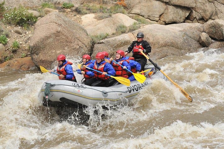 Browns Canyon Express: Arkansas River 3/4‑Day Class II–III+ Rafting