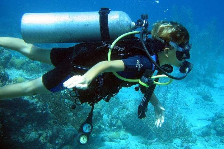 PADI Discover Scuba Diving in Playa del Carmen — Pool Intro + 2 Guided Dives
