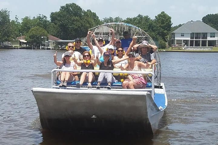 Large Airboat Swamp Tour from New Orleans: High-Speed Bayou Adventure photo 2