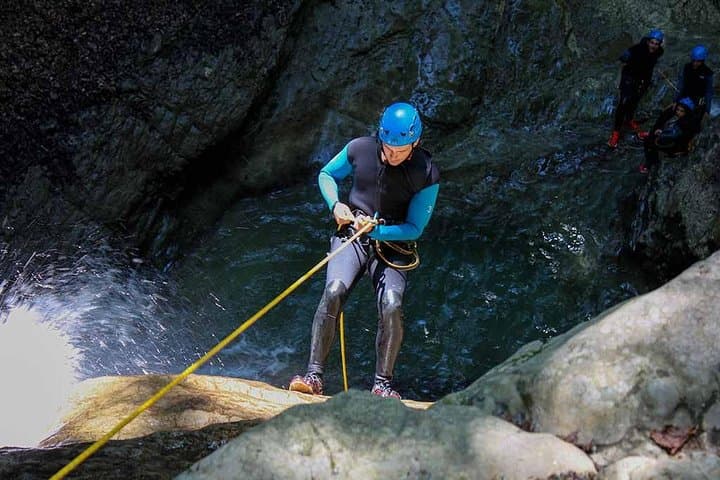 Mailbox Canyon: Canyoning the Cascade d'Angon near Annecy