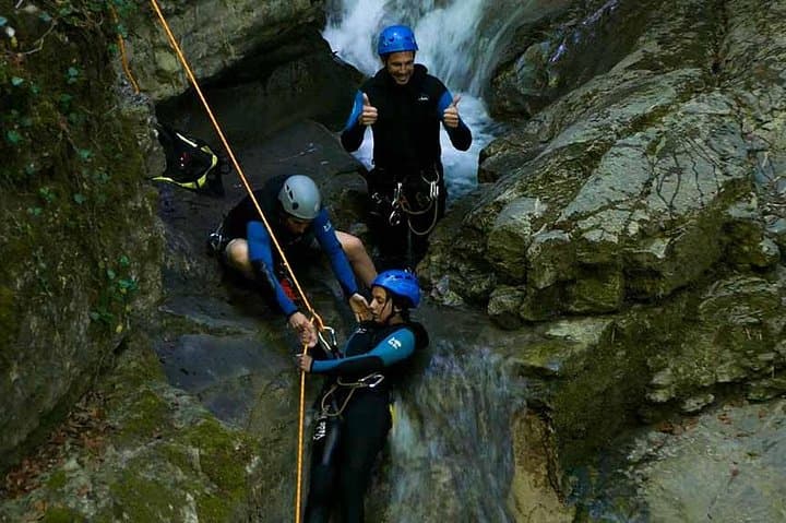 Mailbox Canyon: Canyoning the Cascade d'Angon near Annecy photo 2