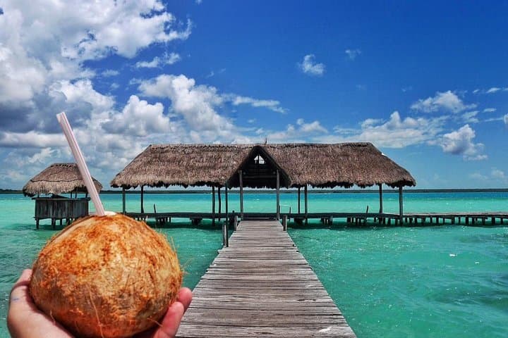 Full-Day Bacalar 7 Colors Lagoon Boat Tour from Tulum photo 4