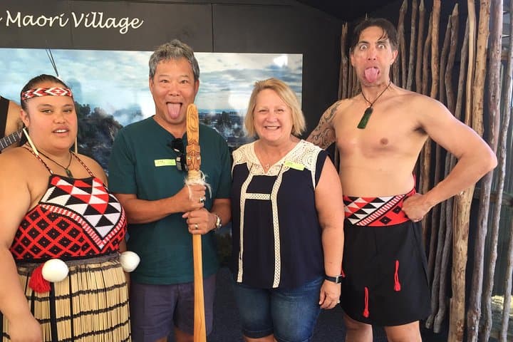 Whakarewarewa Geothermal Māori Village Tour — Pohutu Geyser, Hangi & Cultural Performance