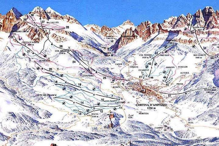 Ski the Tofana: Guided Tour from Cortina d'Ampezzo on Olympic Slopes photo 2