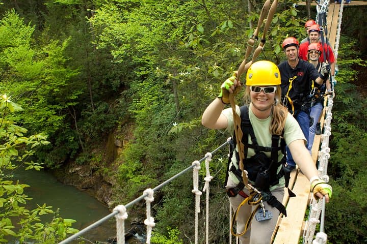Tree Tops Zip Line Canopy Tour — New River Gorge Hemlock Forest Zip & Rappel photo 2