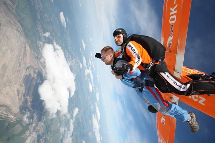 Tandem Skydiving Over Prague: 15,000-Foot Freefall and City Views photo 2