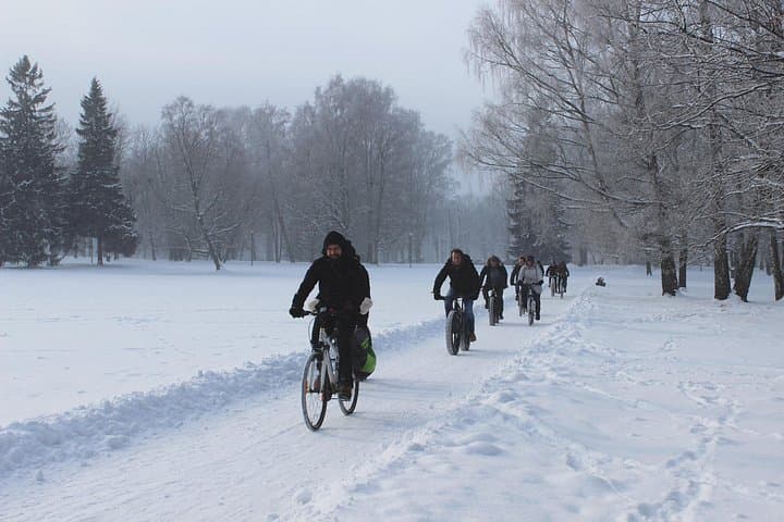 Winter Bike Tour in Tallinn — Kadriorg, Seaside & Cafe Stop photo 1