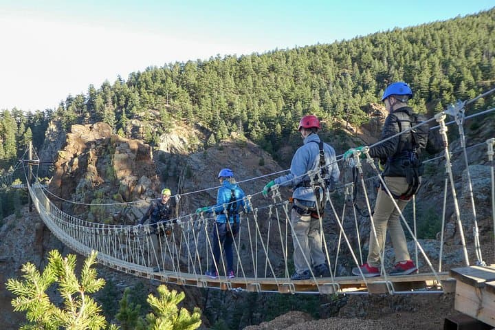 Seven Falls Combo Zipline Tour — Broadmoor Soaring Adventure in ...