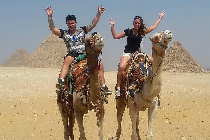 Full-Day Giza Experience: Pyramids, Grand Egyptian Museum, Khan el-Khalili & Felucca photo 3
