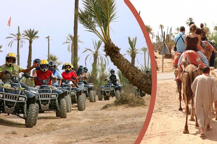 Quad Bikes and Camels: Full-Day Palmeraie Adventure from Marrakech