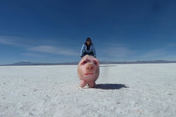 Full-Day Uyuni Salt Flats Tour: Isla Incahuasi, Train Cemetery & Sunset photo 2