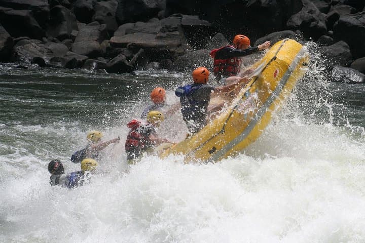 Grade-5 White Water Rafting Below Victoria Falls on the Zambezi