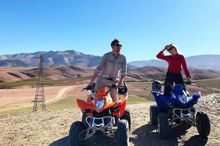 Quad Biking in Marrakech Palm Grove — Half-Day Desert Adventure