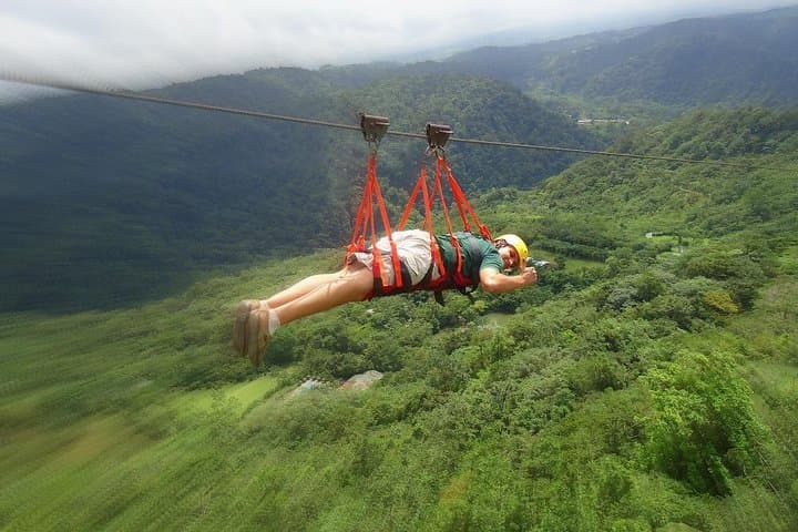 La Fortuna Canopy Tour: Superman Zipline & Tarzan Swing Adventure photo 1