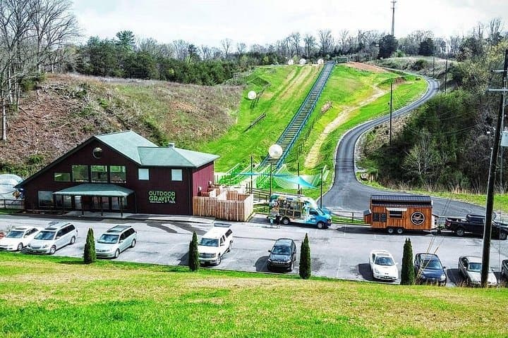 Zorbing at Outdoor Gravity Park in Pigeon Forge: Roll the 1,000-ft OGO Tracks photo 2