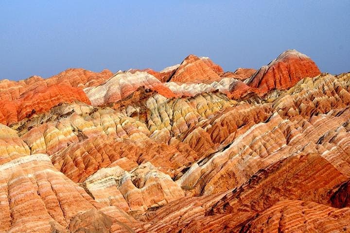 Hike China’s Rainbow Mountains: Binggou & Zhangye Danxia Day Tour from Zhangye photo 2