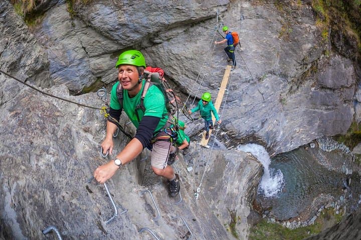 Beginner Waterfall Via Ferrata Near Wanaka: Level 1 Waterfall Climb photo 4