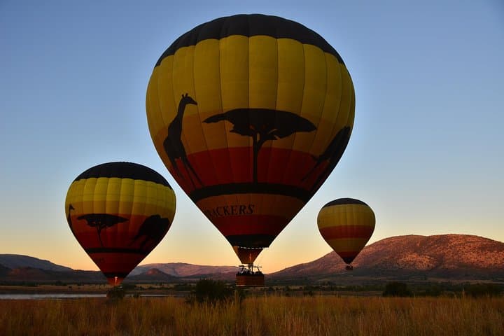 Sunrise Hot Air Balloon Safari Over Pilanesberg National Park photo 1