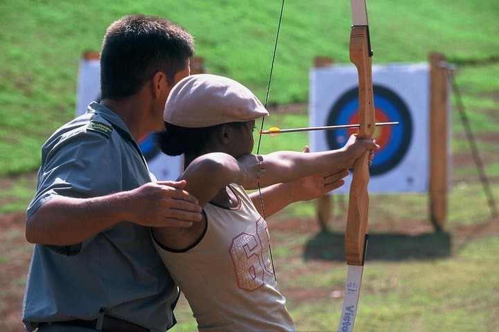 Archery at Letsatsing Game Park from Sun City Resort — Guided Recurve Bow Experience