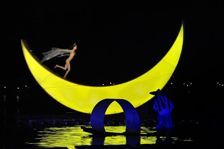 Impression Liusanjie Light Show at Yangshuo — Private English-Speaking Driver from Guilin
