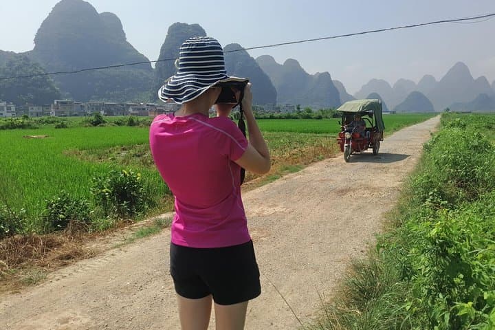 Yangshuo Yulong River Hike: Full-Day Countryside Walk from Dragon Bridge to Moon Hill